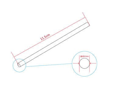 Palčke za cake pops -48 kos