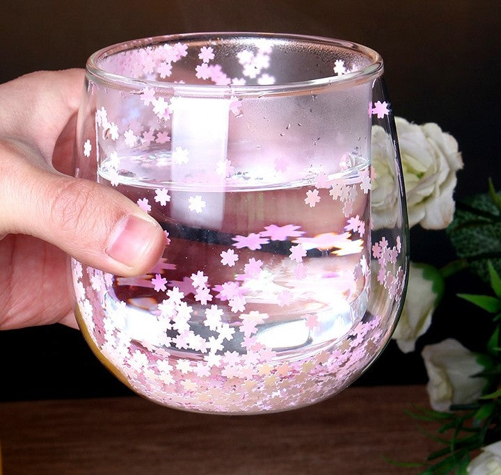 Kozarec z dvojno steno -Češnjev cvet