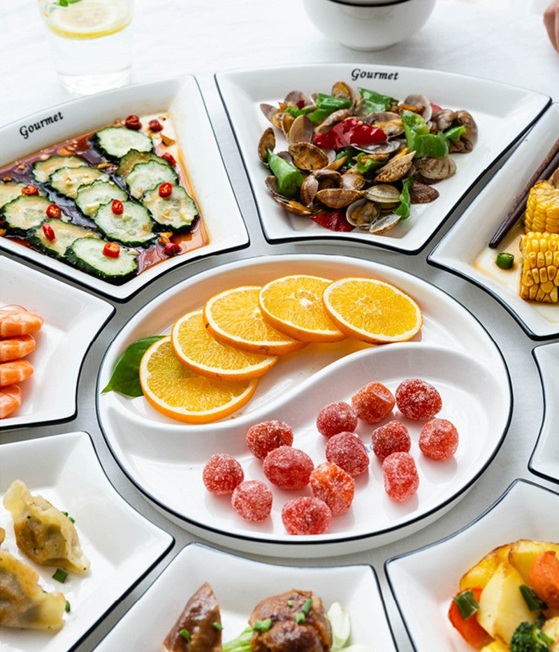 9-delni set postrežne keramike -Sonce