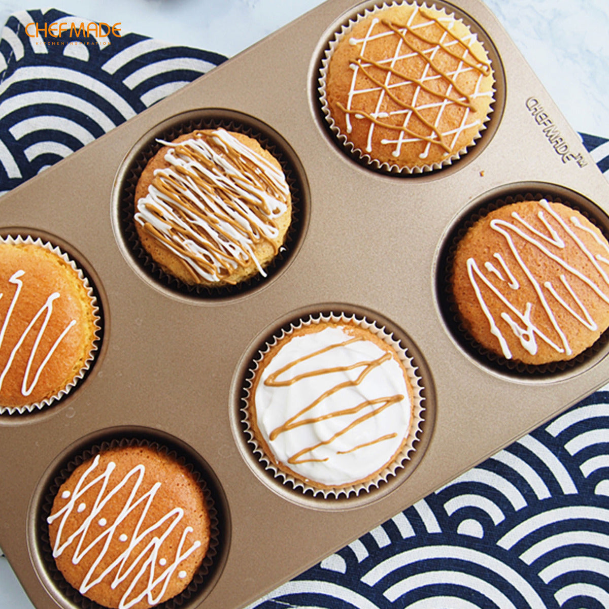 Pekač za mafine - za 6 kos