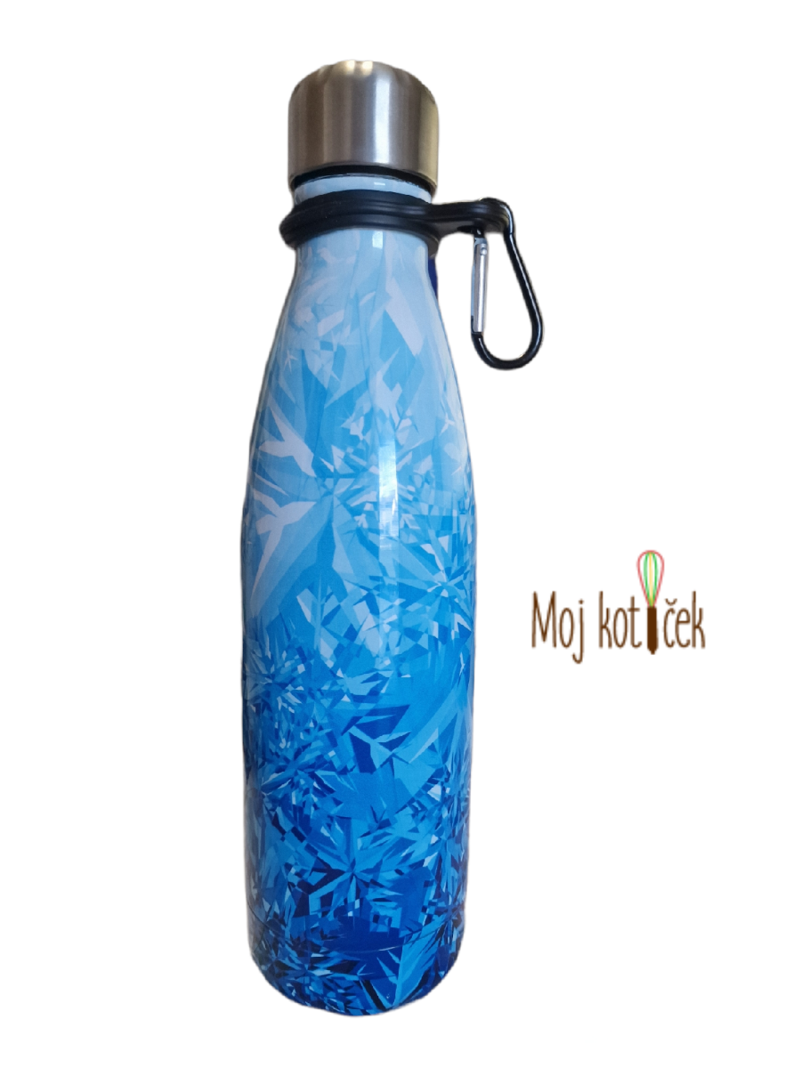 Termo flaška za vodo -Ledene rože 500ml