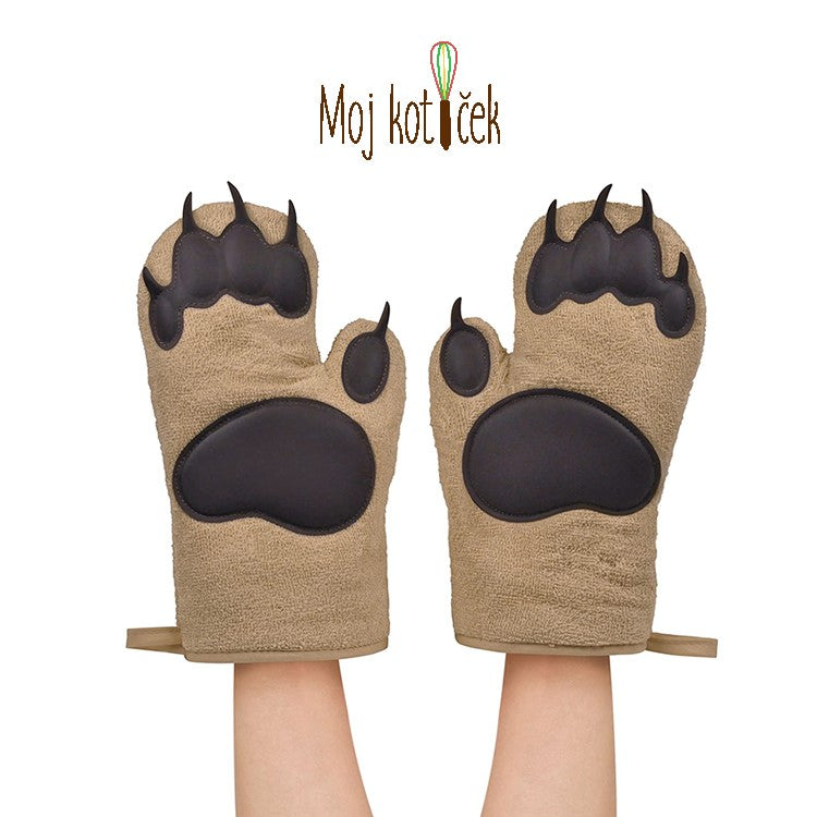 Zaščitne kuharske rokavice - Šape